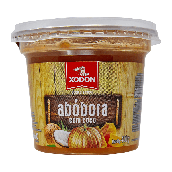 Chimia de abóbora com coco - 400g