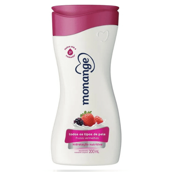 Creme Hidratante Monange Frutas Vermelhas - 200ml