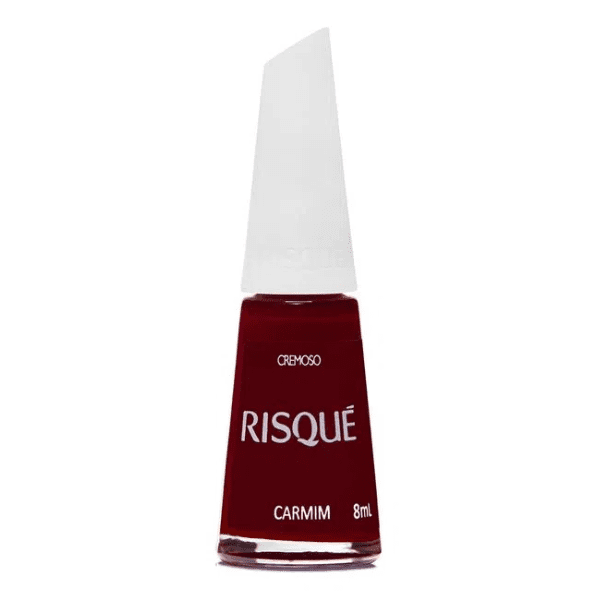 Esmalte Risqué Vermelho Cremoso Carmim - 8ml