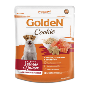 Petisco Golden Ad Peq Porte Cookie Salmão & Quinoa - 350G-1