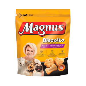 Petisco Magnus Biscoito Cães Pequeno Porte - 400G