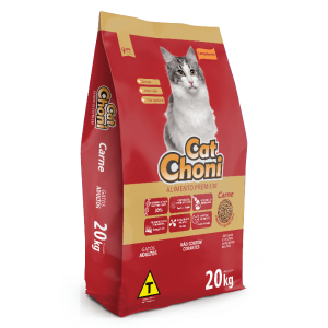 Ração CatChoni Gatos Castrados Carne - 10,1Kg-1