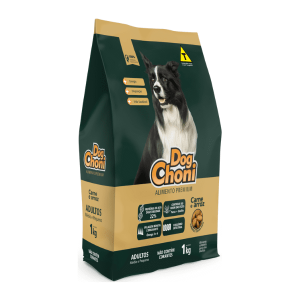 Ração DogChoni Porte Médio Carne e Arroz - 1Kg-1