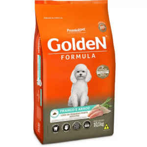 Ração Golden Formula Cães Ad Porte Peq Frango e Arroz-10,1Kg-1