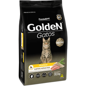 Ração Golden Gatos Adultos Frango - 10,1Kg-1