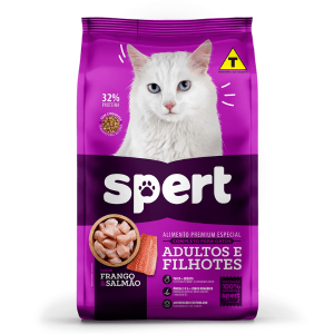 Ração Premium Especial Gatos Adultos e Filhotes Frango&Salmão - 10,1Kg