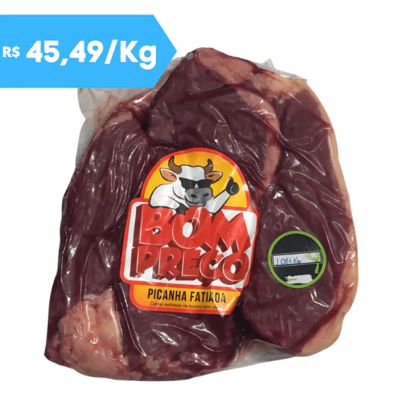 Picanha Fatiada BetterBeef Carne Vácuo - 1,084Kg - Imagem 1
