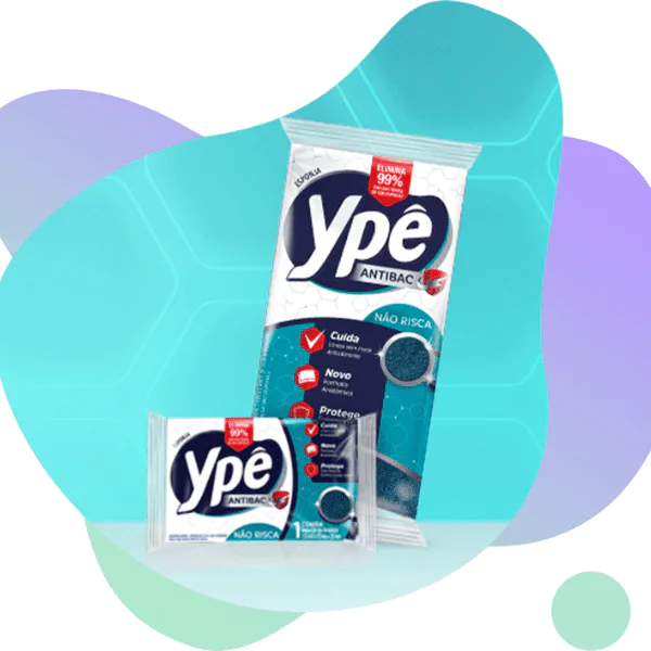 Esponja de Limpeza Ypê Antibac - 3und - Imagem 2