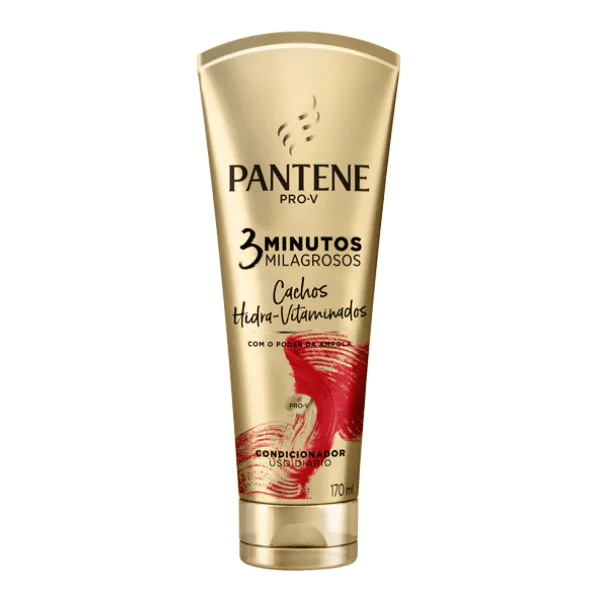 3 Minutos Milagrosos Pantene Cachos Hidra-Vitaminado - 170ml