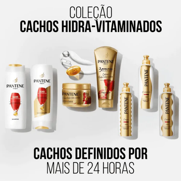 3 Minutos Milagrosos Pantene Cachos Hidra-Vitaminado - 170ml - Imagem 4