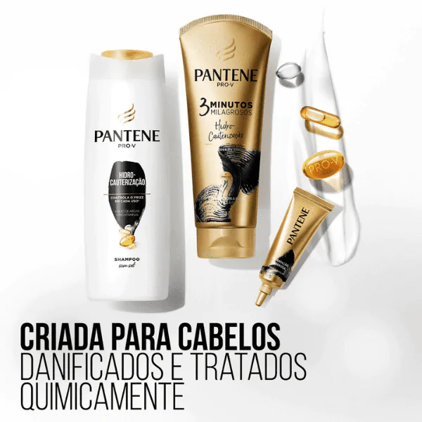 3 Minutos Milagrosos Pantene Hidro-Cauterização - 170ml - Imagem 4