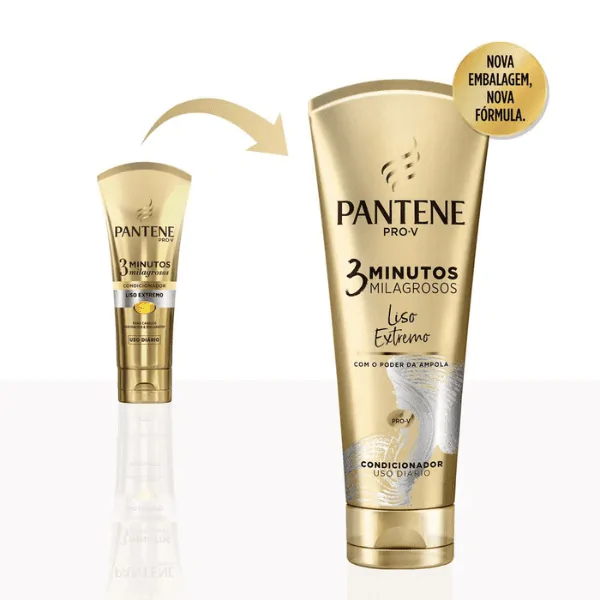 3 Minutos Milagrosos Pantene Liso Extremo - 170ml - Imagem 3