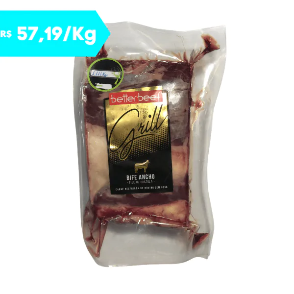 Bife Ancho BetterBeef Grill Carne Vácuo - 1,111Kg - Imagem 1