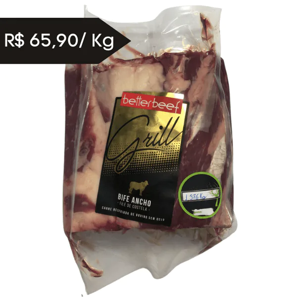 Bife Ancho BetterBeef Grill Carne Vácuo - 1,376Kg - Imagem 1