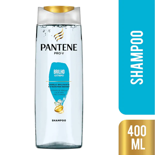Shampoo Pantene Brilho Extremo - 400ml - Imagem 2