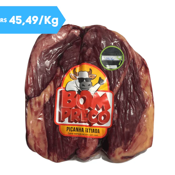 Picanha Fatiada BetterBeef Carne Vácuo - 1,051Kg - Imagem 1