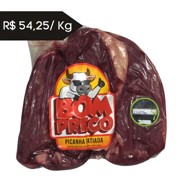 Picanha Fatiada BetterBeef Carne Vácuo - 1,021Kg - Imagem 1