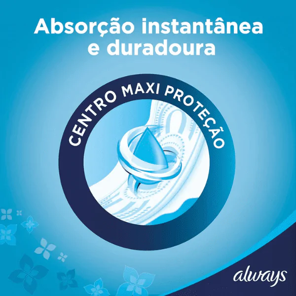 Absorvente Always Maxi Proteção Seca com Abas - 16und - Imagem 3