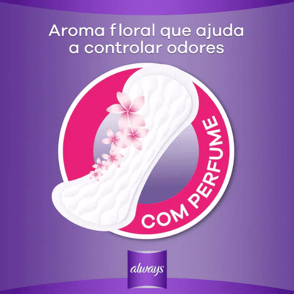 Absorvente Always Protetor Diário com Perfume - 15und - Imagem 4