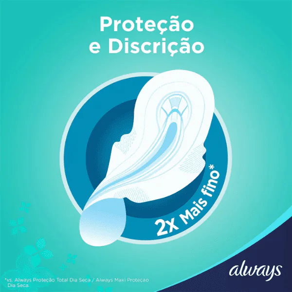 Absorvente Always Ultrafino Seca com Abas - 8und - Imagem 5
