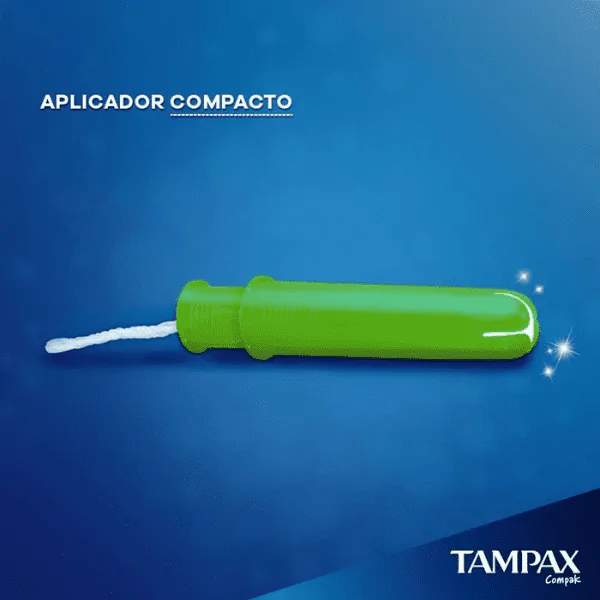Absorvente Interno Tampax Compak - 8und - Imagem 2