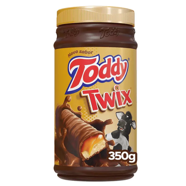 Achocolatado Toddy Twix Pote - 350gr - Imagem 1