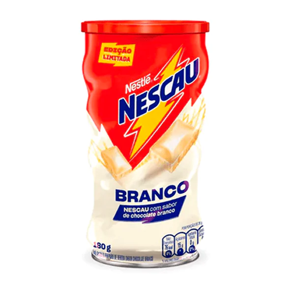 Achocolatado em Pó Nescau Choco. Branco - 180gr - Imagem 1