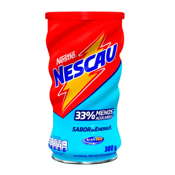 Achocolatado em Pó Nescau Menos Açúcar - 350gr - Imagem 1