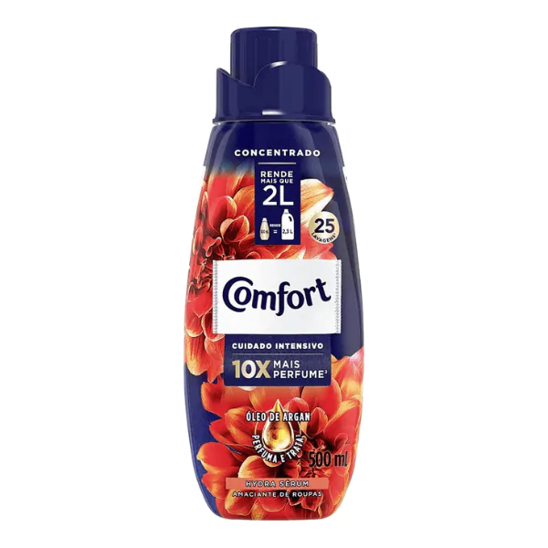 Amaciante Comfort Concentrado Hydra Serum - 500Ml Amaciante Concentrado Comfort Hydra Sérum - 500ml - Imagem 1