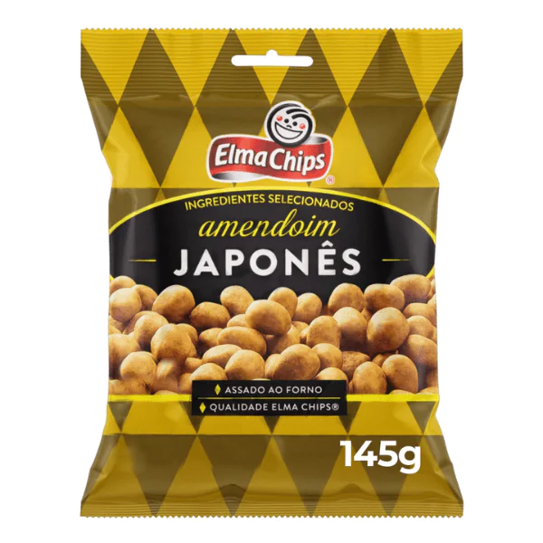 Amendoim Japonês Elma Chips - 145gr - Imagem 1