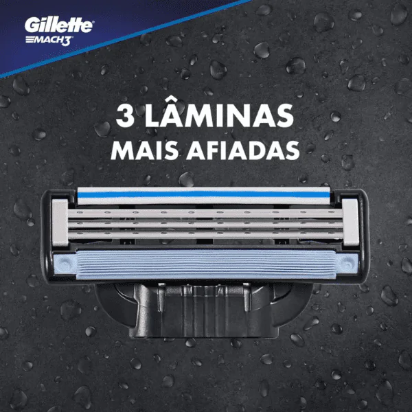 Aparelho de Barbear Mach3 Gillette Acqua - 1und - Imagem 4
