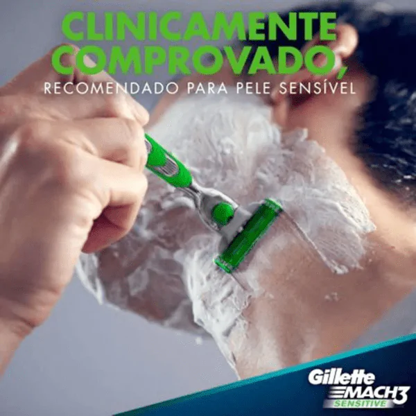 Aparelho de Barbear Mach3 Gillette Acqua - 1und - Imagem 3