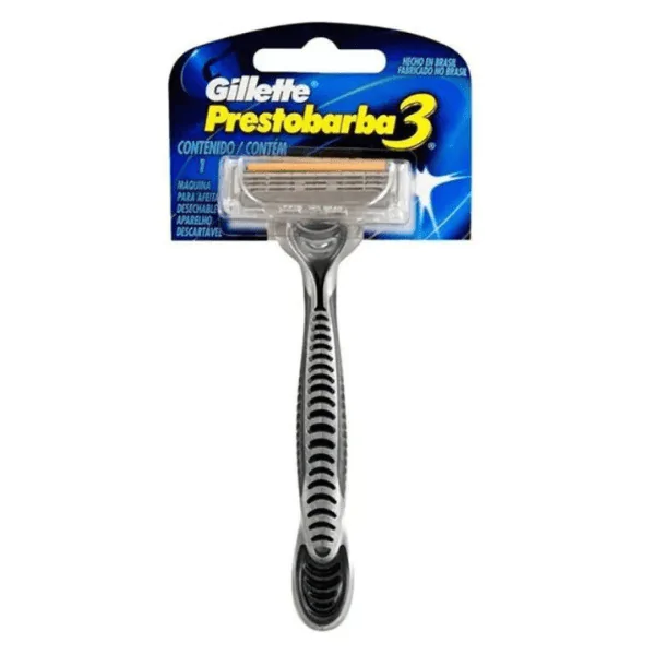 Aparelho de Barbear Prestobarba3 Gillette - 1und - Imagem 1