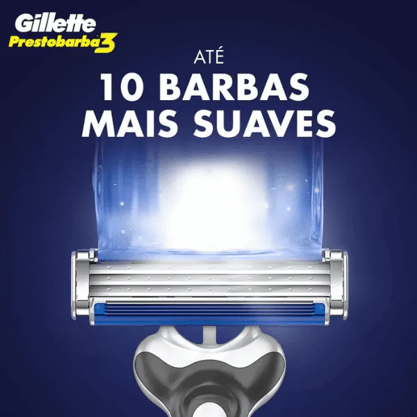 Aparelho de Barbear Prestobarba3 Gillette - 1und - Imagem 4