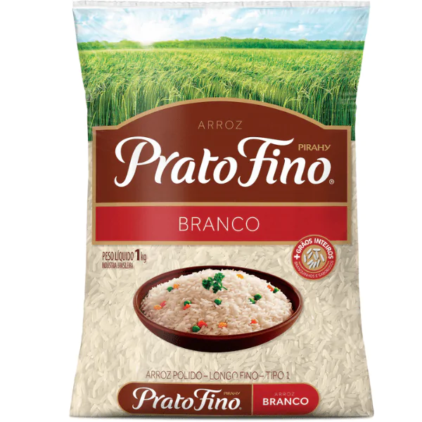 Arroz Branco Tipo 1 Prato Fino - 1Kg - Imagem 1