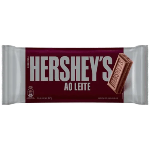 Barra de Chocolate Hershey's Ao Leite - 92gr - Imagem 1