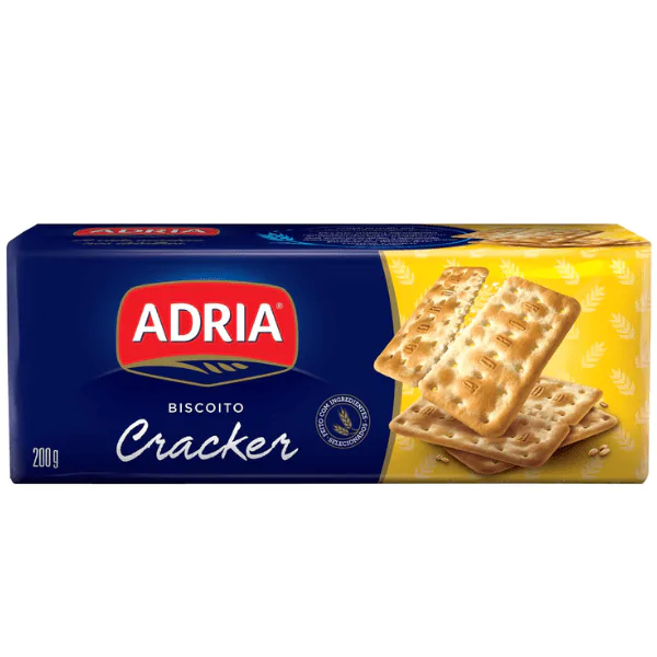 Biscoito Adria Cream Cracker - 170gr - Imagem 1
