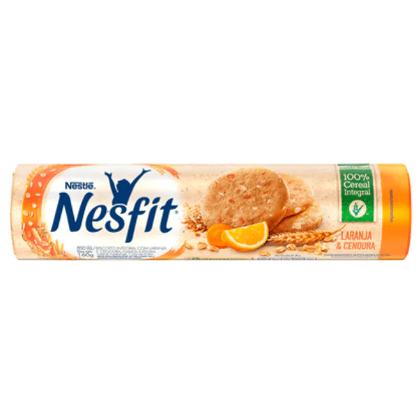 Biscoito Nesfit Laranja/Cenoura - 140gr - Imagem 1