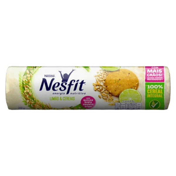 Biscoito Nesfit Limão/Cereais - 160G - Imagem 1