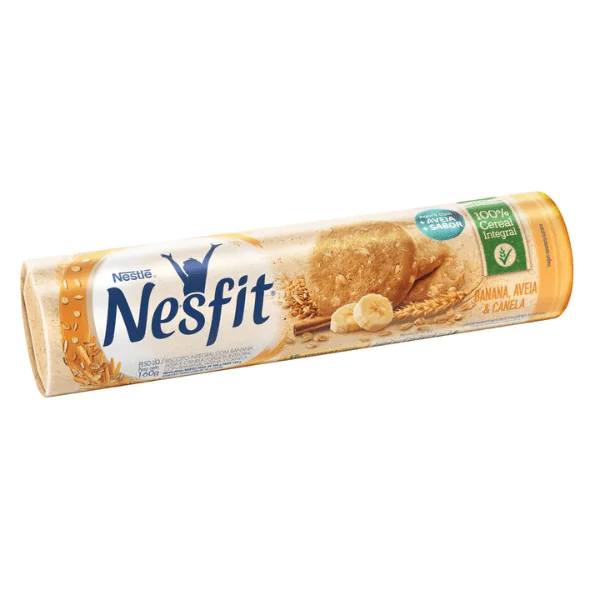 Biscoito Nesfit Banana Aveia/Canela - 140gr - Imagem 2