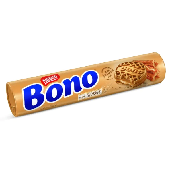 Biscoito Recheado Nestlé Bono Churros - 126G - Imagem 1