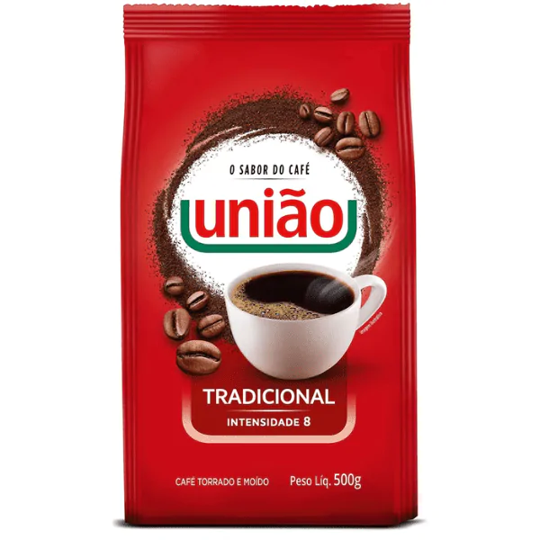Café União Almofada Tradicional - 500gr - Imagem 1