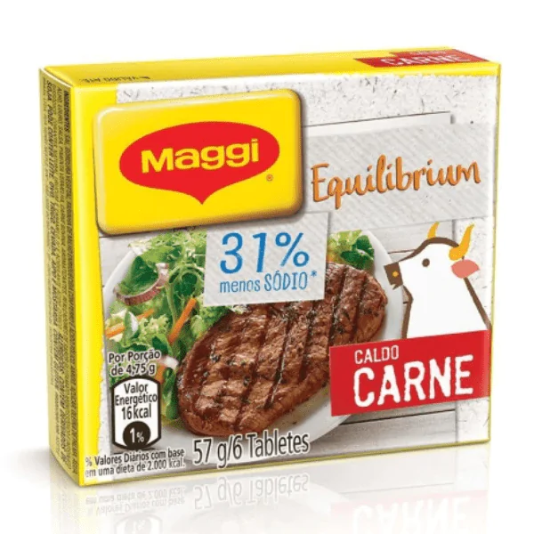 Caldo em Tablete Maggi Carne - 57gr - Imagem 2