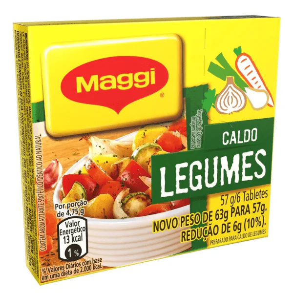 Caldo em Tablete Maggi Legumes - 57gr - Imagem 2