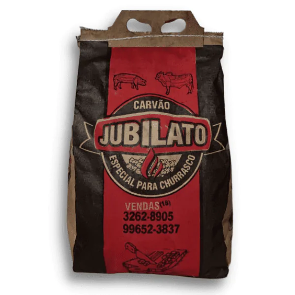Carvão para Churrasco Jubilato - 3Kg - Imagem 1