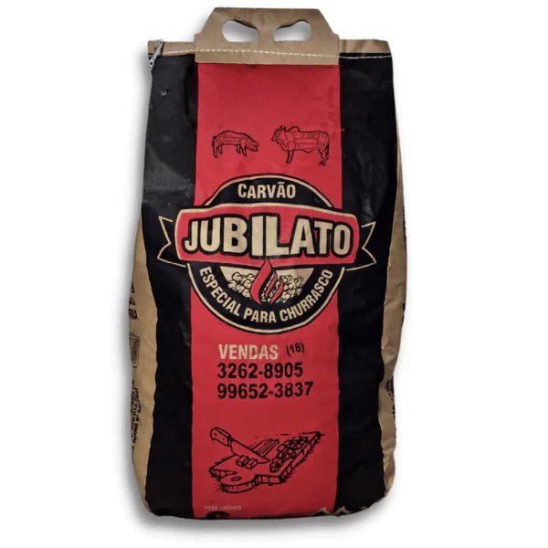 Carvão para Churrasco Jubilato - 6Kg - Imagem 1
