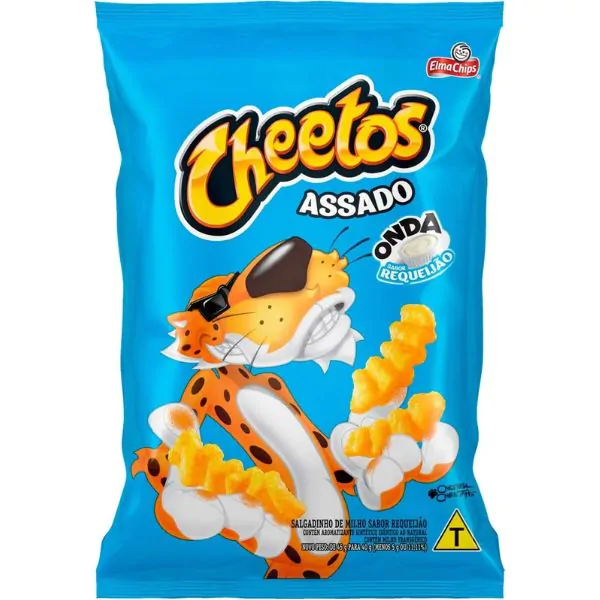 Cheetos Requeijao 160 Salgadinho Cheetos Requeijão - 160gr - Imagem 1
