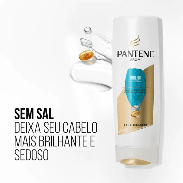 Condicionador Pantene Brilho Extremo - 175ml - Imagem 2