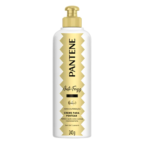 Creme para Pentear Pantene Anti-Frizz - 240gr - Imagem 1