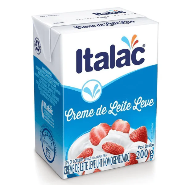 Creme de Leite Leve Italac - 200gr*